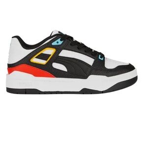 Puma Kids Boys Slipstream Jr 'Block Party’ Sneakers Skater Shoes Size 4.5